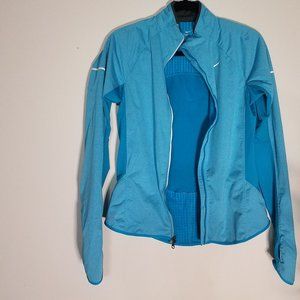 Blue Dri Fit Nike Women Jacket-M